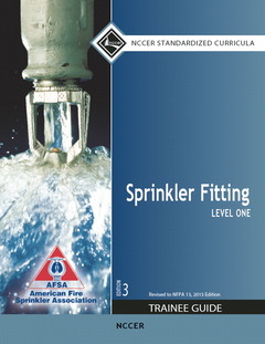 Couverture de l’ouvrage Sprinkler Fitting Level 1 Trainee Guide