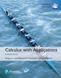 Couverture de l’ouvrage Calculus with Applications, Global Edition