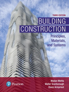 Couverture de l’ouvrage Building Construction