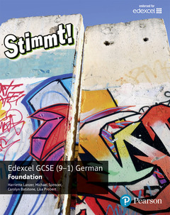 Couverture de l’ouvrage Stimmt! Edexcel GCSE German Foundation Student Book