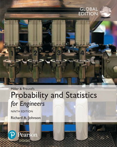 Cover of the book Miller & Freund's Probability and Statistics for Engineers, Global Edition