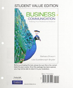 Cover of the book Business Communication