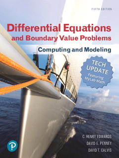 Cover of the book Differential Equations and Boundary Value Problems