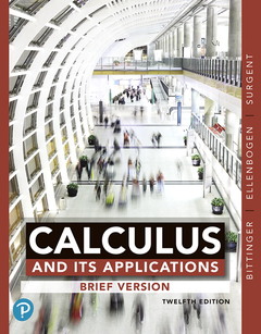Cover of the book Calculus and Its Applications, Brief Version