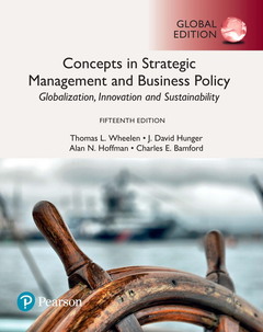 Cover of the book Concepts in Strategic Management and Business Policy: Globalization, Innovation and Sustainability, Global Edition