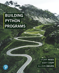 Cover of the book Building Python Programs