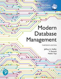 Couverture de l’ouvrage Modern Database Management, Global Edition