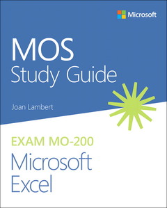 Couverture de l’ouvrage MOS Study Guide for Microsoft Excel Exam MO-200