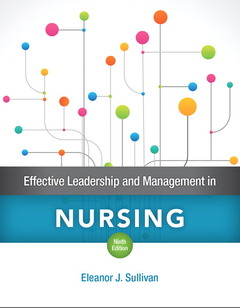 Couverture de l’ouvrage Effective Leadership and Management in Nursing