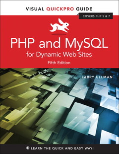 Couverture de l’ouvrage PHP and MySQL for Dynamic Web Sites