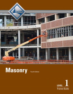 Couverture de l’ouvrage Masonry Trainee Guide, Level 1
