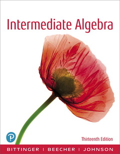 Couverture de l’ouvrage Intermediate Algebra
