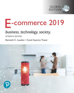 Couverture de l’ouvrage E-Commerce 2019: Business, Technology and Society, Global Edition