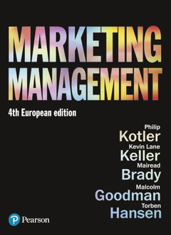 Couverture de l’ouvrage Marketing Management