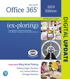 Cover of the book Exploring Microsoft Office 2019 Introductory