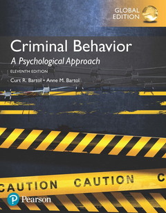 Couverture de l’ouvrage Criminal Behavior: A Psychological Approach, Global Edition