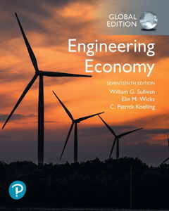 Cover of the book Engineering Economy, Global Edition