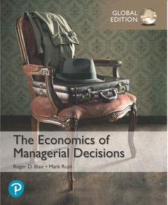 Cover of the book Economics of Managerial Decisions, The, Global Edition