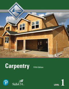 Couverture de l’ouvrage Carpentry Trainee Guide, Level 1