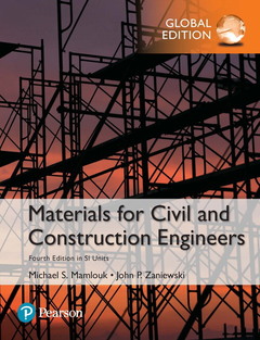 Couverture de l’ouvrage Materials for Civil and Construction Engineers in SI Units