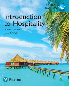 Couverture de l’ouvrage Introduction to Hospitality, Global Edition