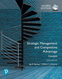 Cover of the book Strategic Management and Competitive Advantage: Concepts Global Edition