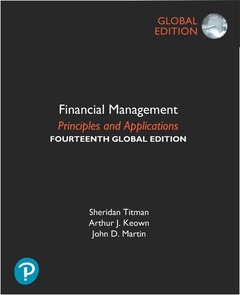 Couverture de l’ouvrage Financial Management: Principles and Applications, Global Edition