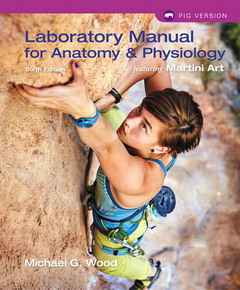 Cover of the book Laboratory Manual for Anatomy & Physiology featuring Martini Art, Pig Version
