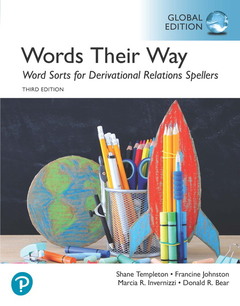 Couverture de l’ouvrage Words Sorts for Derivational Relations Spellers, 3rd Global Edition