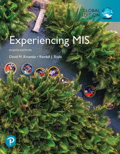 Couverture de l’ouvrage Experiencing MIS, Global Edition
