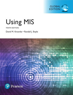 Couverture de l’ouvrage Using MIS, Global Edition