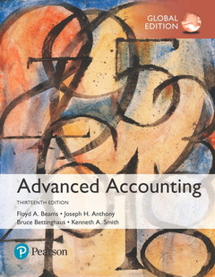 Cover of the book Advanced Accounting, Global Edition