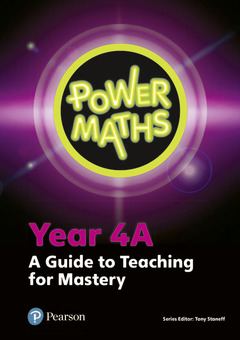 Couverture de l’ouvrage Power Maths Year 4 Teacher Guide 4A