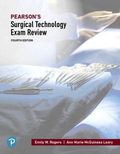 Couverture de l’ouvrage Pearson's Surgical Technology Exam Review