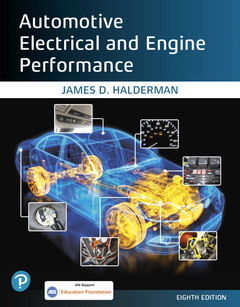 Couverture de l’ouvrage Automotive Electrical and Engine Performance