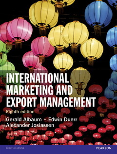 Couverture de l’ouvrage International Marketing and Export Management
