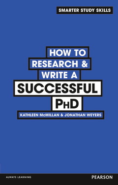 Couverture de l’ouvrage How to Research & Write a Successful PhD