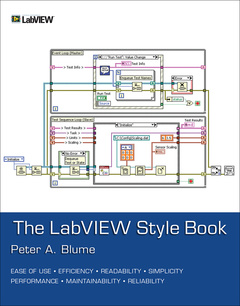 Cover of the book LabVIEW Style Book, The