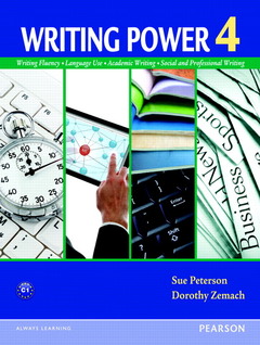 Couverture de l’ouvrage Writing Power 4