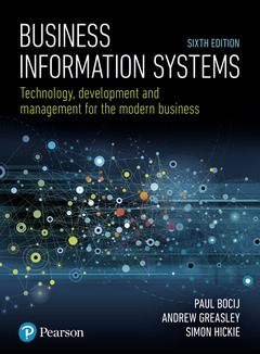 Cover of the book Business Information Systems