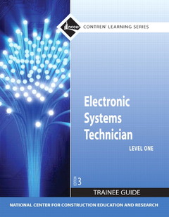 Couverture de l’ouvrage Electronic Systems Technician Trainee Guide, Level 1