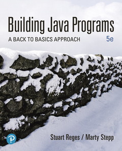 Couverture de l’ouvrage Building Java Programs