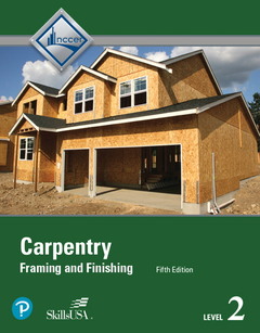Couverture de l’ouvrage Carpentry Trainee Guide, Level 2