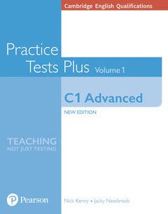Couverture de l’ouvrage Cambridge English Qualifications: C1 Advanced Practice Tests Plus Volume 1