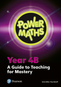 Couverture de l’ouvrage Power Maths Year 4 Teacher Guide 4B