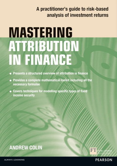 Couverture de l’ouvrage Mastering Attribution in Finance