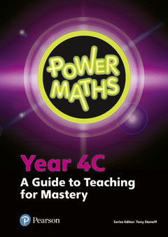 Couverture de l’ouvrage Power Maths Year 4 Teacher Guide 4C