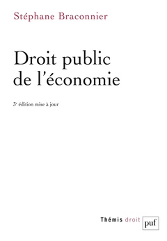 Couverture de l’ouvrage Droit public de l'économie