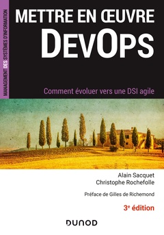 Cover of the book Mettre en oeuvre DevOps - 3e éd. - Comment évoluer vers une DSI agile