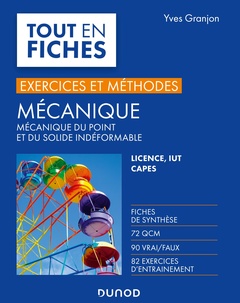 Cover of the book Mécanique - Exercices et méthodes - Licence, IUT, Capes